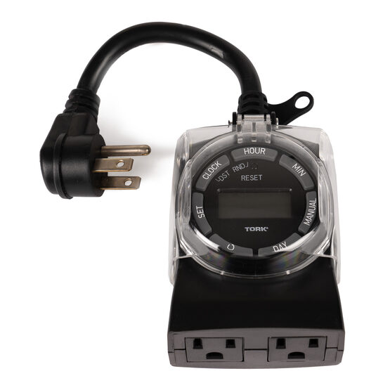 15 Amp Digital Outdoor PlugIn Timer Wintergreen Corporation