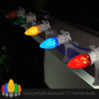 C7 Twinkle Multicolor OptiCore LED Bulbs