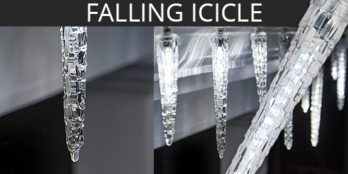 Icicle Meteor Shower Lights
