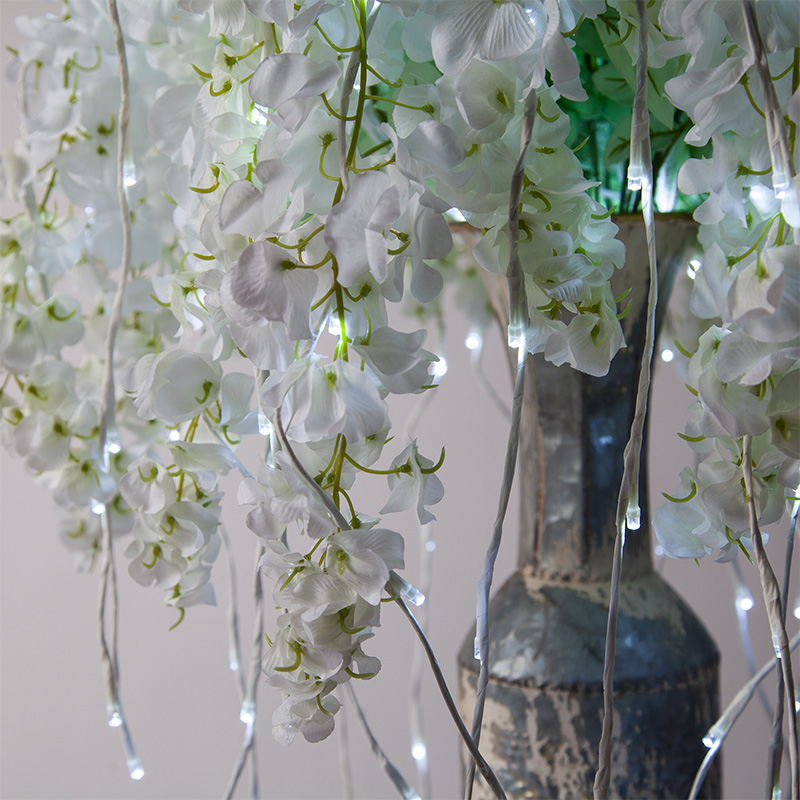 Lighted Branches Wedding Decor