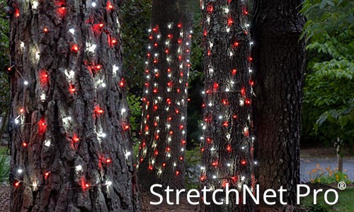StretchNet Pro Trunk & Column Wrap Lights
