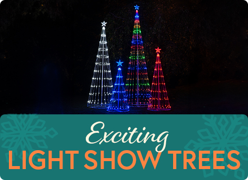 christmas in july sale lightshow trees