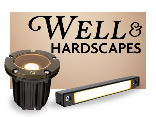 low voltage well and hardscape lights