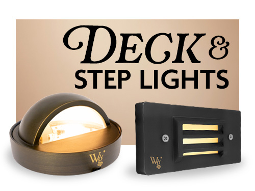 low voltage deck and step lights