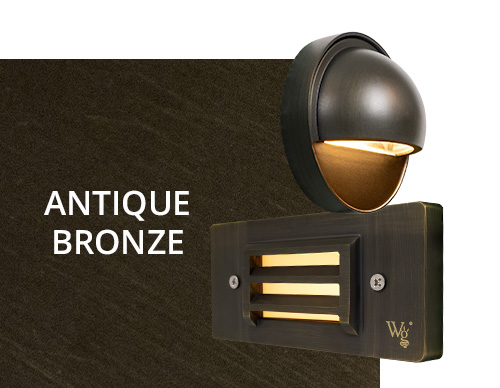 antique bronze finish