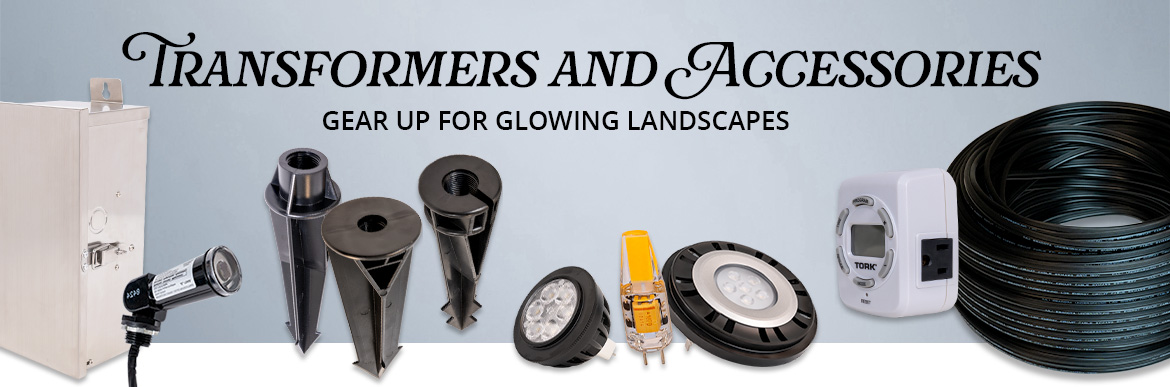 landscape lighting transformers & accessories
