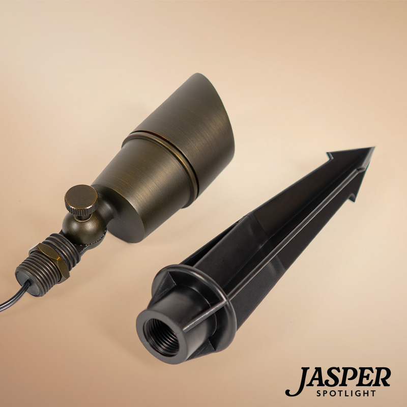 Jasper Spotlight with Stake