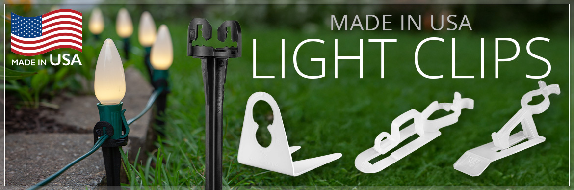 made in usa light clips