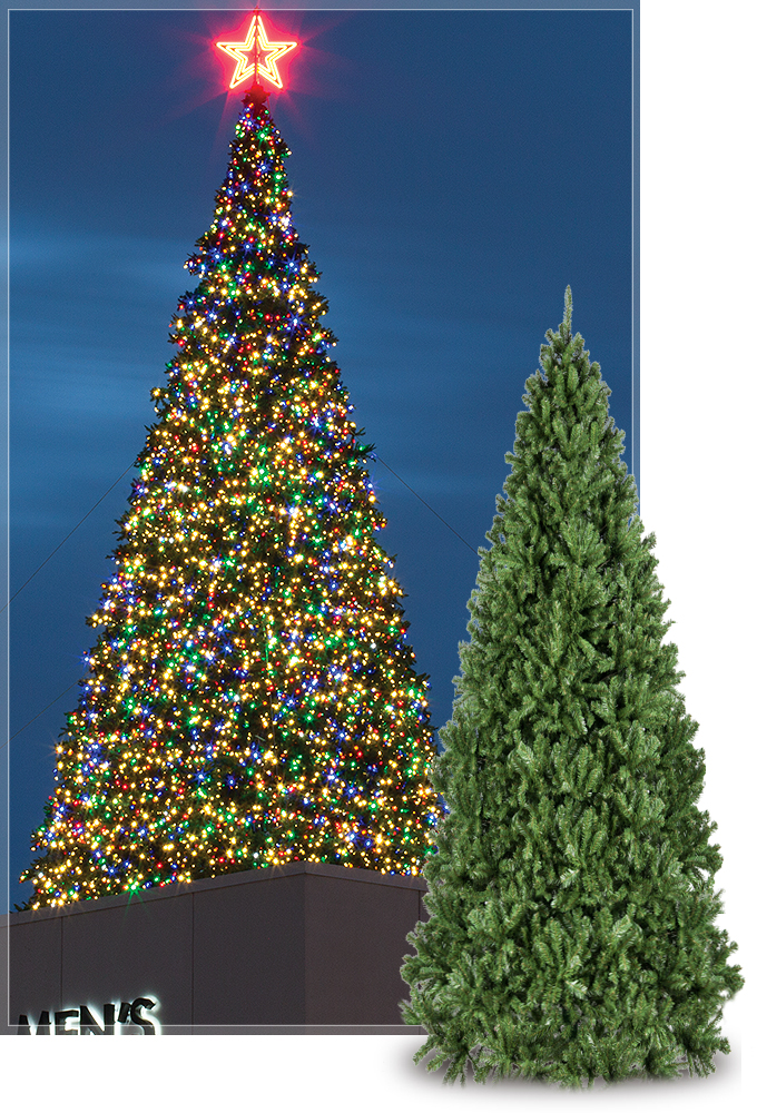 commercial christmas tree