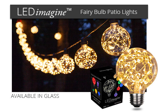 Fairy Light Bulb Patio Lights